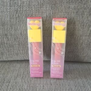 The Creme Shop Lip Oil Elixir, New, Two Sticks, Tinted Jelly